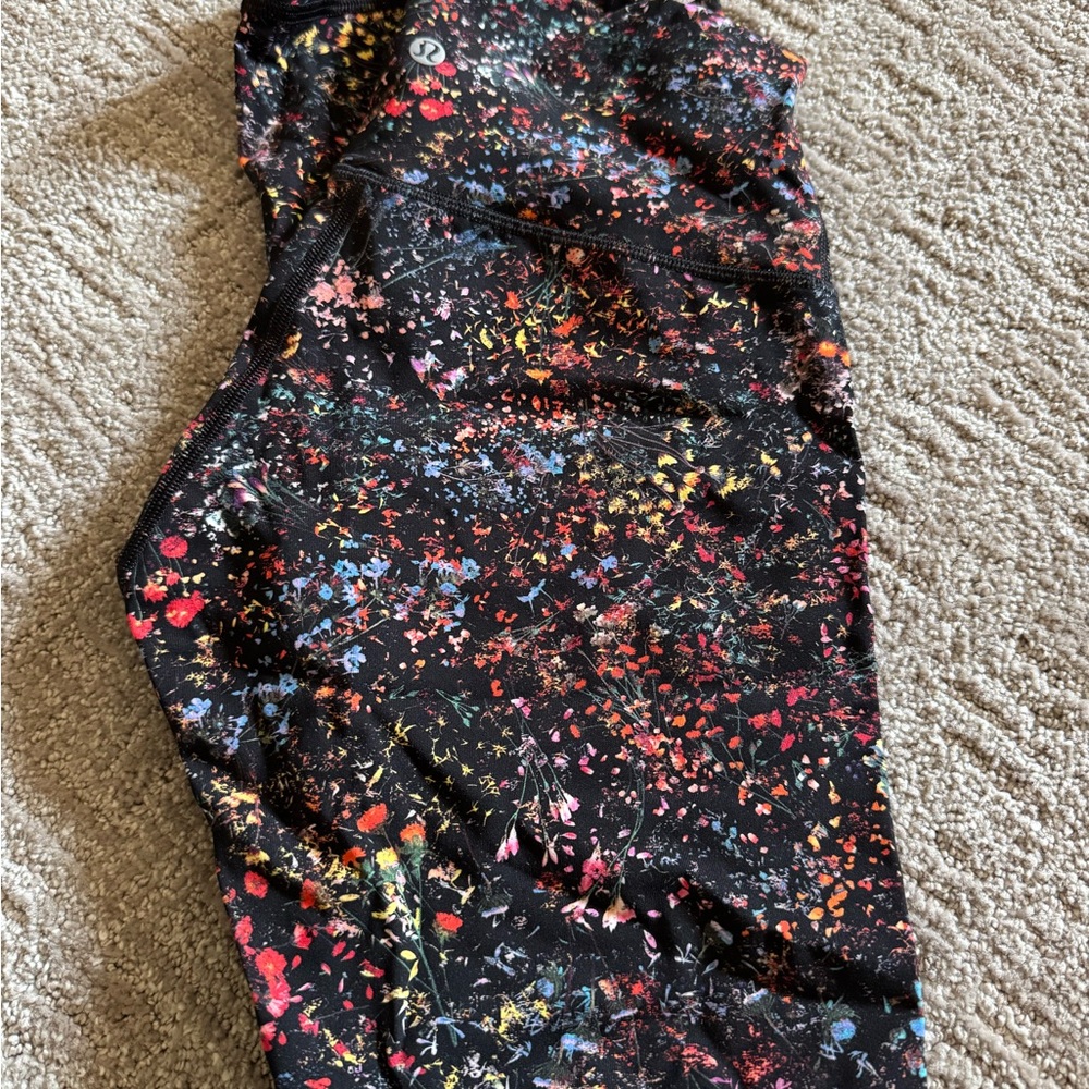 Lululemon flowerescent Patterned Leggings